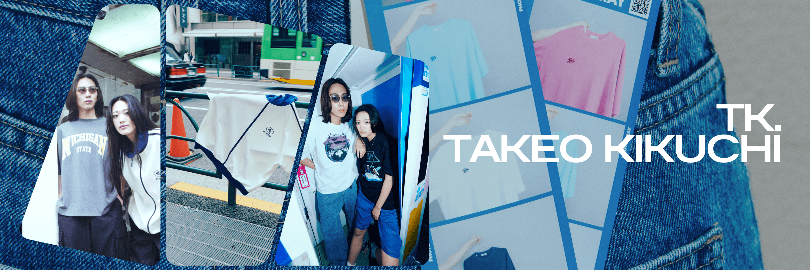 tk.TAKEO KIKUCHI Shooting Banner